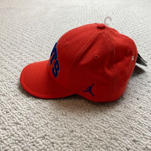 Nike Jason Kidd Hat Cap Fitted 7-3/4 Orange Joseph Pilots High School Air Jordan - Picture 2 of 14